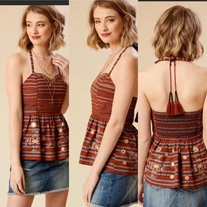 Altar’d State Culpepper tribal boho top